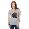 Star Wars Womens/Ladies Darth Vader Dia De Los Muertos Cotton T-Shirt