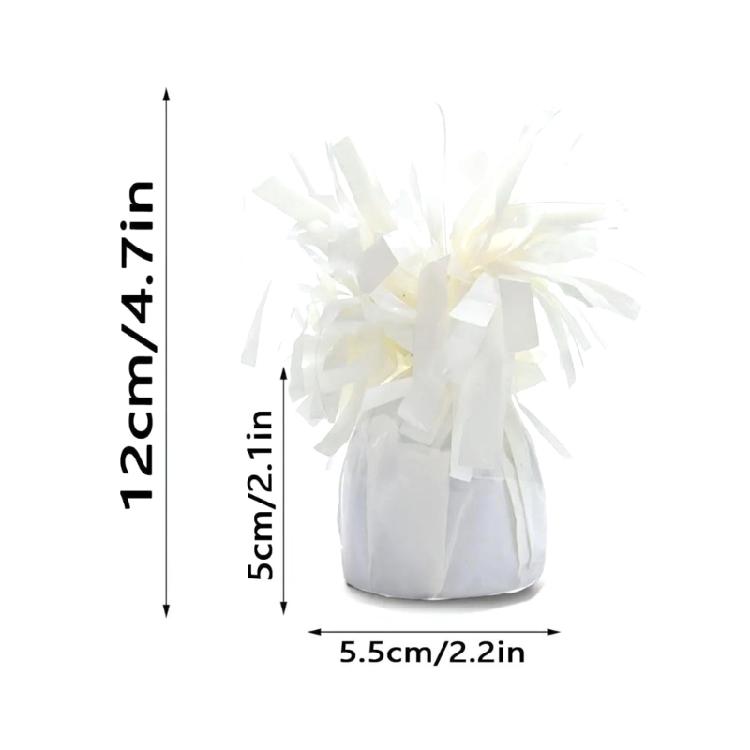 6Pcs Metallic PET Foil Balloon Holder Heavy Duty Balloon Stabilizers Weights For Birthdays Weddings Festival Celebration