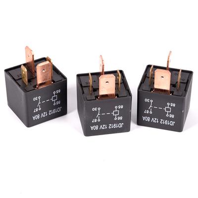 Waterproof Heavy Duty Relay 4Pin Dc 24V 12V 80A Jd1912 Automotive Car Relay