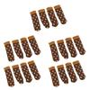 20PCS Furniture Leg Cover Pad Mute Floor Protection Mat Chair Leg Protectors for Chair Table