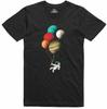 Spaceman Astronaut T Shirt Planet Balloons Funny 100% Ring-Spun Cotton Top