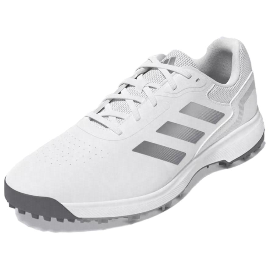 Adidas Traxion Response Sl Fashion Versatile Shock Absorption Non-Slip Low-Top Golf Shoes Men Sneakers White Silver IH2247