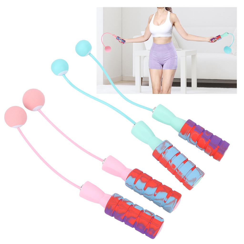 Kabelloses Springseil mit Kugellager, TangleFree, rutschfester Griff, seilloses Springseil