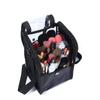 Black Cosmetic Storage Bag Professional Toiletry Bag Makeup Brushes Shoulder Bag  Travel and Home