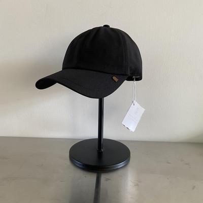 Men's Classic BC Embroidered Beaded Cowhide Baseball Duckbill Cap