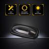 4X For 2003-2018 Dodge RAM 2500 Dually Smoked Bed LED Fender Side Marker Lights