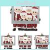 Whimsical Christmas Family Frame In Resin For Joyful Holiday Tree Decoration