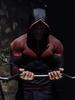GYMSHARK Men's Onyx High Stretch Long Sleeve Hooded Fitness T-shirt
