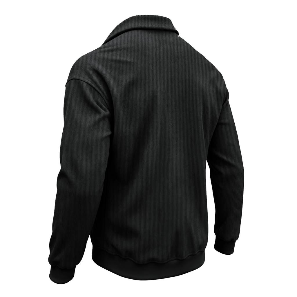 Herren Cordjacke Reverskragen Knopfleiste Seitentasche Vintage Amerikanisch Retro Lässige Oberbekleidung Herbst Winter Tägliche Jacken