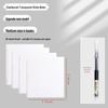 Waterproof Transparent Sticky Notes for Students - Quick-Drying Memo Pad for Exams & Note-Taking