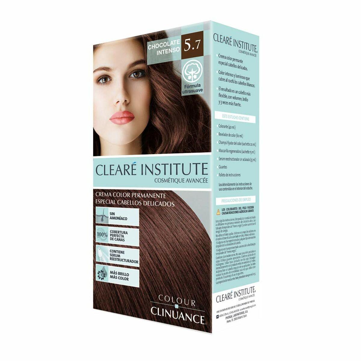 

Permanent Cream Color Clearé Institute Color Clinuance Nº 5.7-chocolate intenso