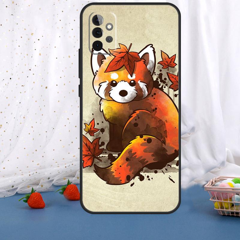 Red Panda For Samsung Galaxy A36 A26 A16 A05 A06 A54 A34 A14 A22 A32 A52 A55 A35 A15 A53 A13 A56 Case
