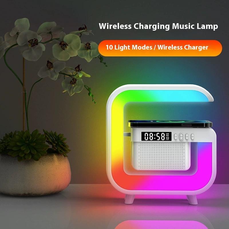 Bluetooth Speaker Wireless Charging Ambient Light Bluetooth Speaker
