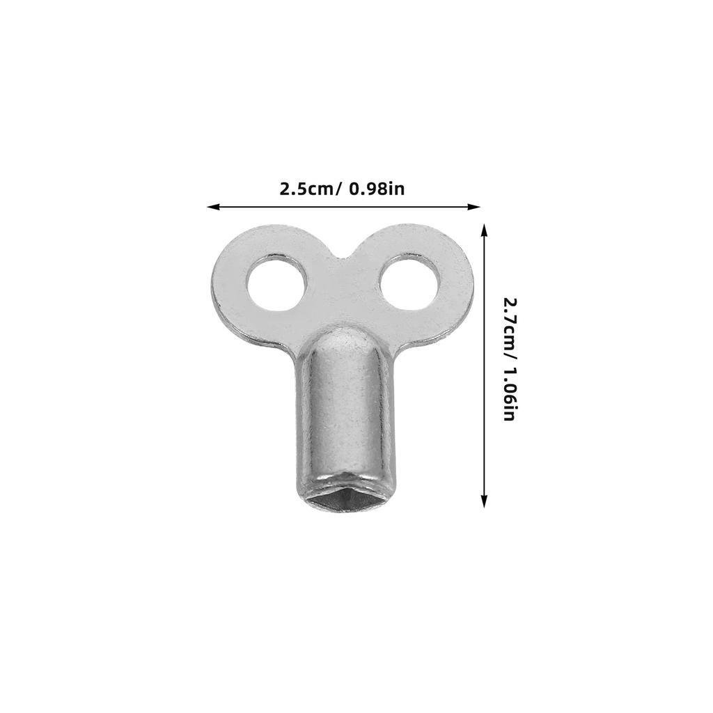 6/8pcs  Radiator Valve Key Faucet Keys Radiator Water Tap Plumbing Bleeder Key Air Vent Central Heating Tool Radiators Bleeding