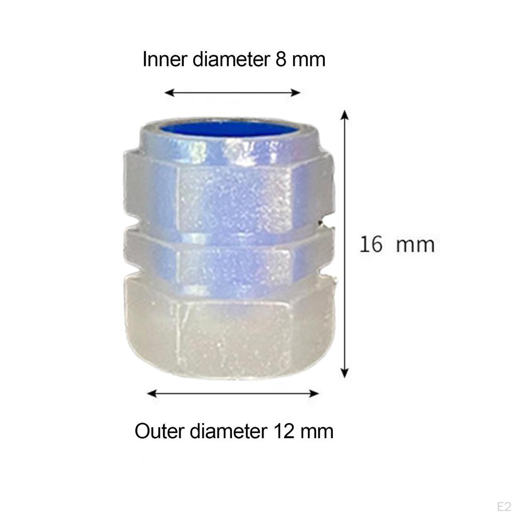 Dust Caps Replacement Luminous Dustproof Stem Covers Universal Fluorescent Fashion for Motorbike