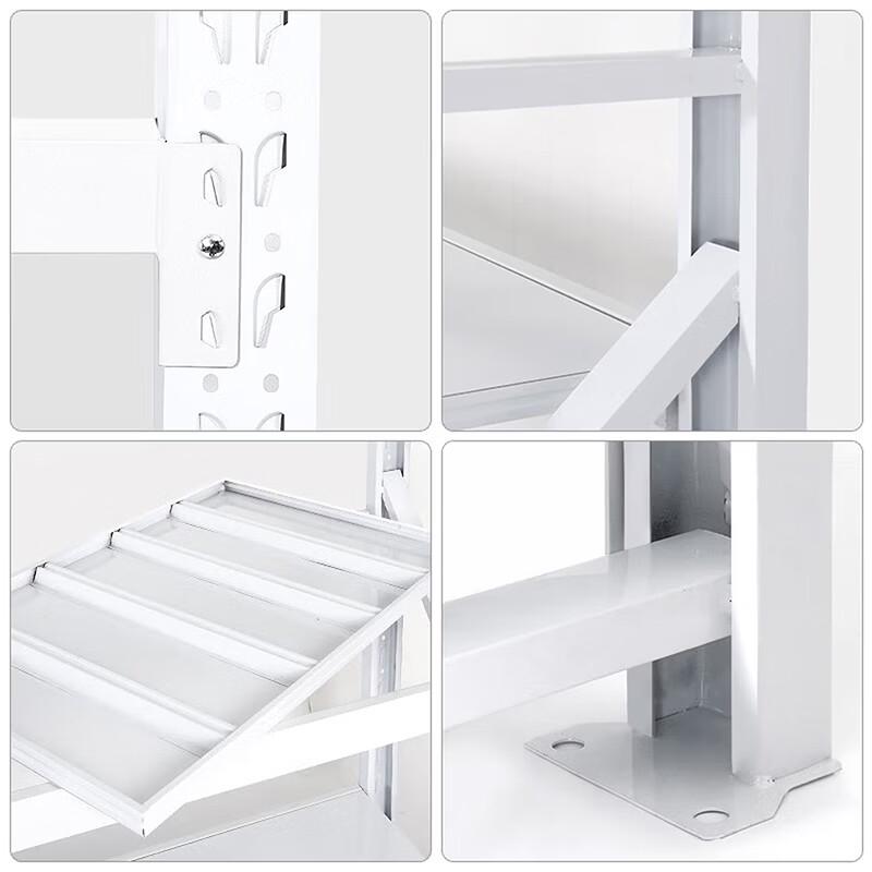 Jinghulian 4-Layer Blue Storage Shelf Rack