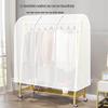 JINGRUIXIANG Floor Standing Clothes Rack Dust Cover