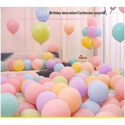 Large Colorful Macaron Balloon Set for Events and Decorations
