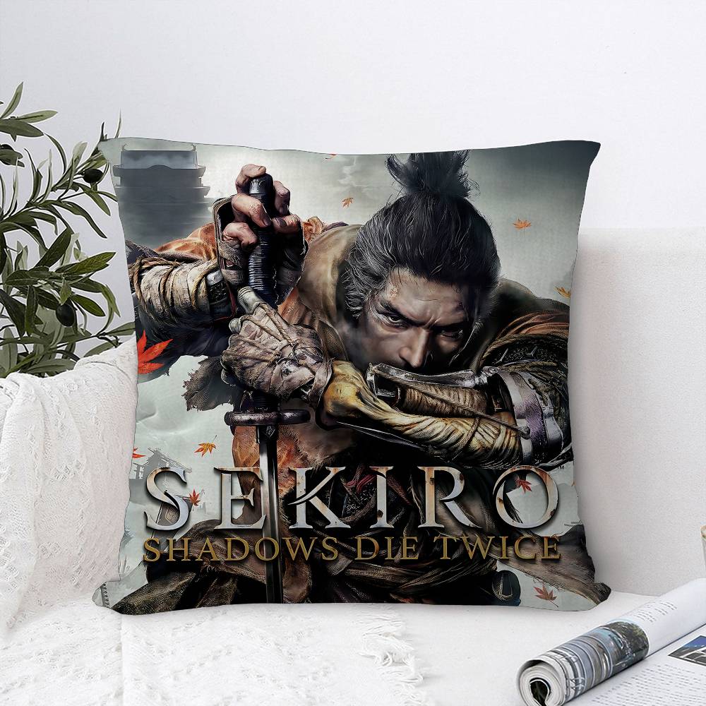 Игровые наволочки Sekiro Домашнее постельное белье Декоративная наволочка Свадебная Супермягкая наволочка 30cmx30cm