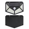 100LED Solar Motion Sensor Light Waterproof Wall Light Street Lamp for Outdoor Garden Yard