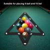6pcs Plastic Pool Rack 10 Pcs Marker Dots Ball Holder Billiard Ball Rack  Pool Table