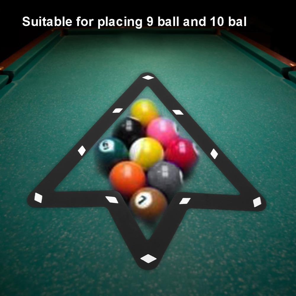 6pcs Plastic Pool Rack 10 Pcs Marker Dots Ball Holder Billiard Ball Rack  Pool Table
