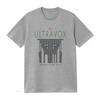 Vintage 1982 1983 Ultravox Světové turné Koncertní tričko Melírovaná šedá M L 80. léta New Wave Synthpopová kapela Merch vintage Vyprané pánské