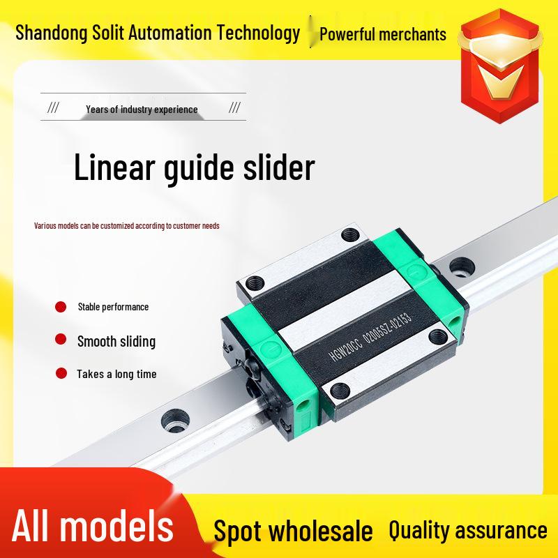 HIWIN Interchangeable Linear Guideway Block for HGH/EGH/CA Series (Sizes 15-30)