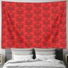 Boho Wandteppich Psychedelischer Wandteppich Ästhetische Raumdekoration Trippy Wandbehang Natur Wandteppich Heimdekoration Festival Dekoration Macra