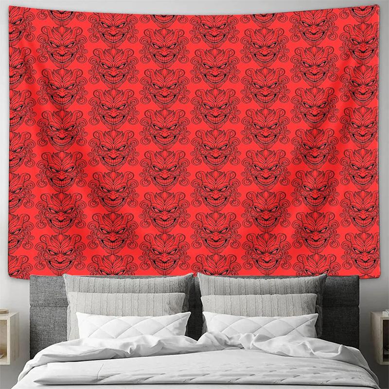 Boho Wandteppich Psychedelischer Wandteppich Ästhetische Raumdekoration Trippy Wandbehang Natur Wandteppich Heimdekoration Festival Dekoration Macra