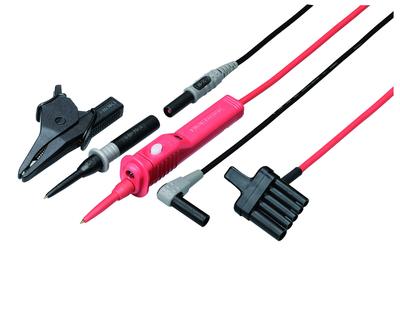 Conjunto de Cabos HIOKI com Medidor de Resistência de Isolamento com Chave Testador Megger Fabricado no Japão Cabo de Teste Certificado JIS Sonda de Teste de Cabo IR4051 IR4052 IR4053 IR4055