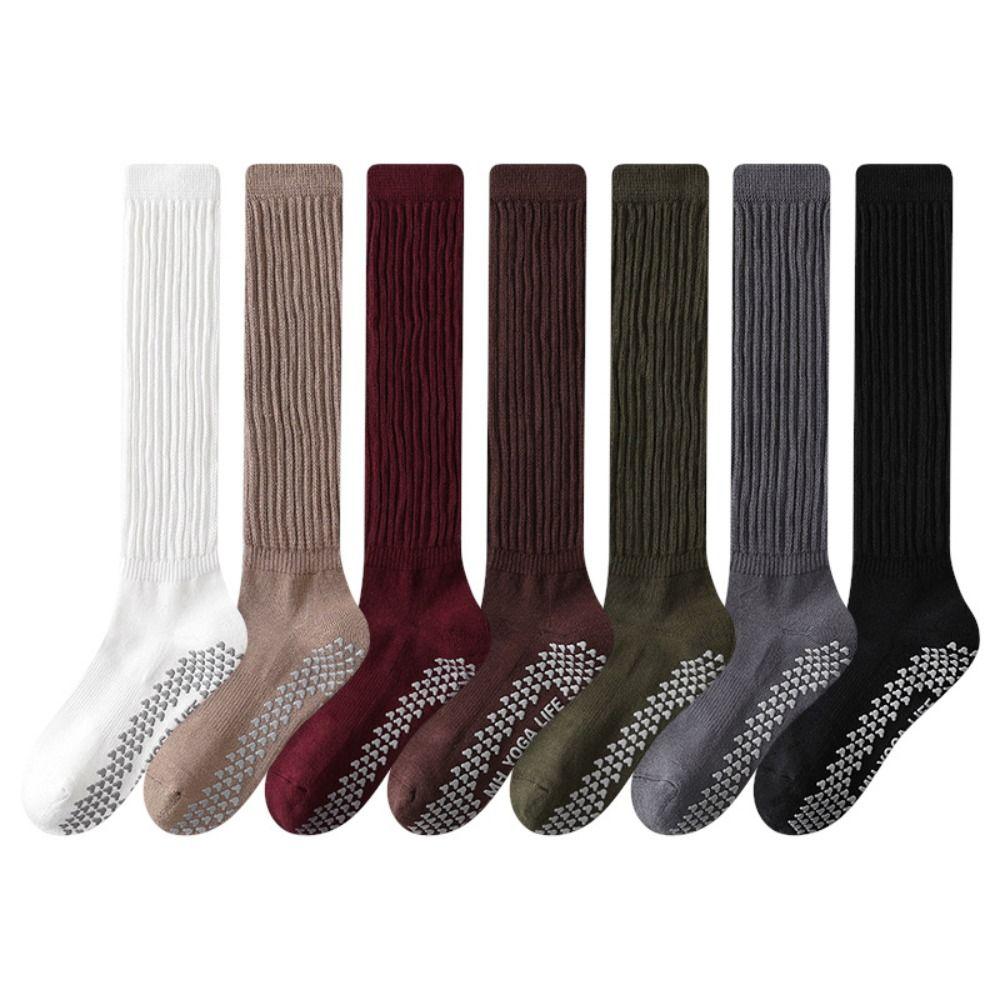 Warm Yoga Socks Non-Slip Floor Socks Trendy Pilates Socks  for Women