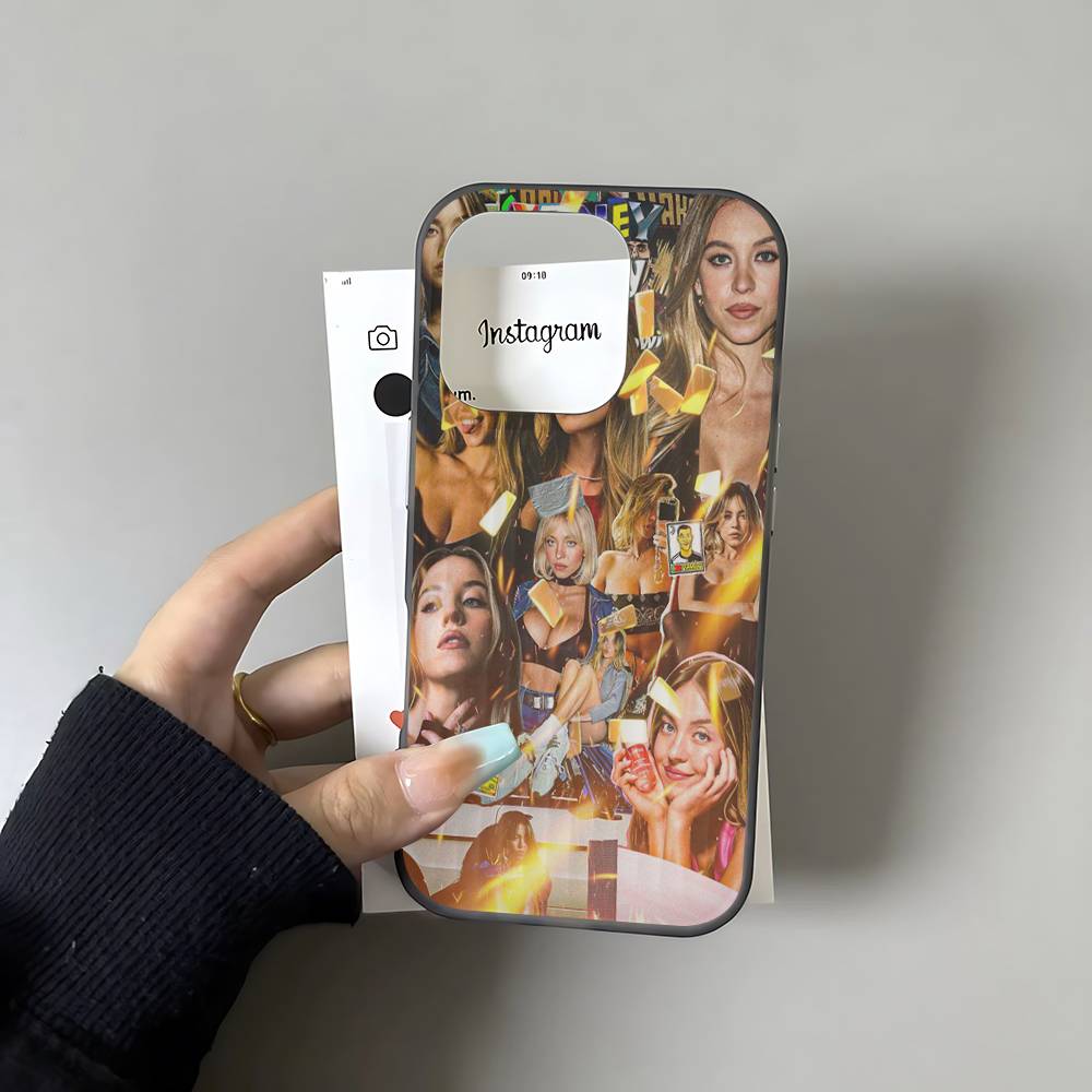 Sängerin Sydney S-Sweeney Für IPhone 17 16 15 14 Plus 13 12 11 Pro Max Mit Stoßfester Schutzhülle