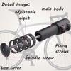 Aluminum Zinc Zinc Alloy Bike Seat Post Seat Tube Ultralight Bicycle Handlebar Extension  Cycling