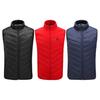 Heating Waistcoat Stand Collar Firm Hemming Comfortable Warming Rechargeable Electric Heating Vest