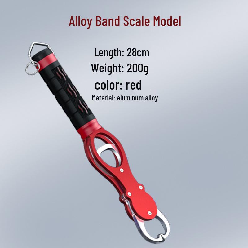Portable Multifunctional Fishing Pliers: Stainless Steel Line Cutter, Split Ring Opener, Hook Remover