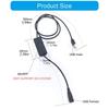 652F Strong USB Cable Switches Control Metal Conductors 2A Power Output 1m