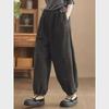 2024 Women's Winter Casual Plush Sweatpants - Artistic Splicing, Soft, Warm, Thickened Design