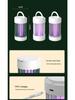 Black Technology Silent Indoor Mosquito Catcher Lamp with Electric Shock & Suction