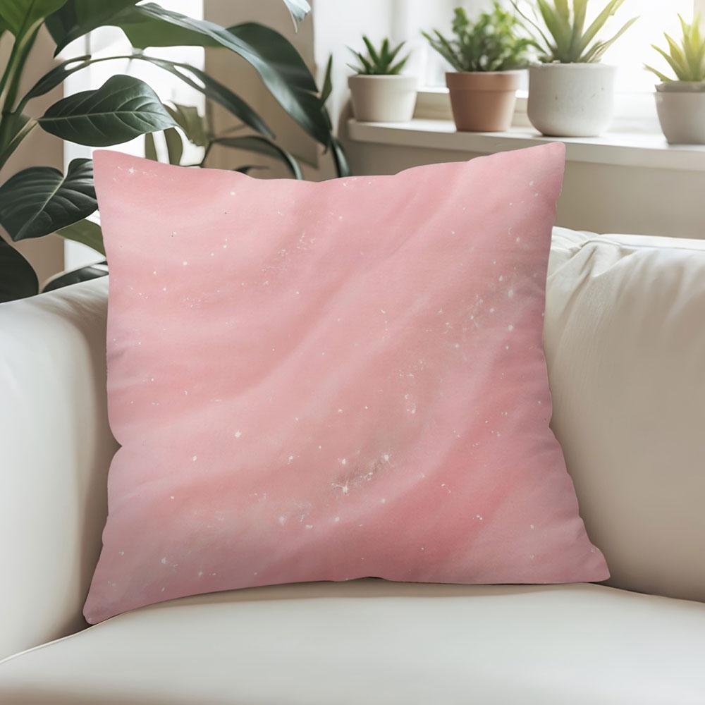 Stardust Silk Square Jacquard Pillow Cover for Sofa Office Waist Cushion Cover Home Decorative Pillowcase