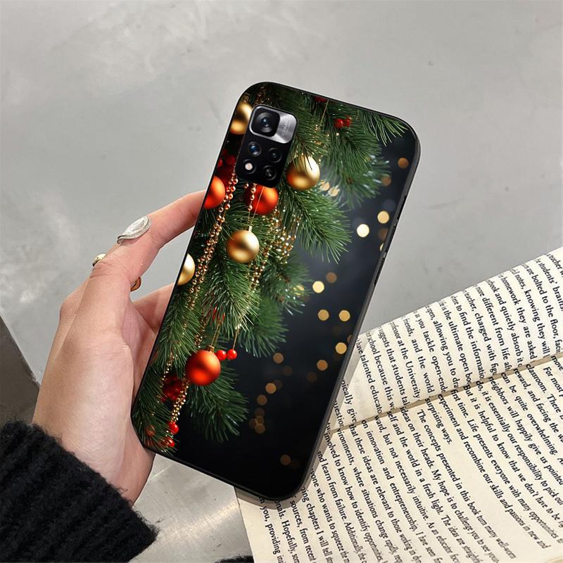 Merry Christmas Tree Funda Phone Case For Xiaomi Redmi note 14 Pro 14 13 12 11 10 Pro 14S 12S 11S Redmi 14C 13C 10