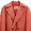 Herno Made in Italy Linen Blend double Jacket 48 Vermilion Men's Used