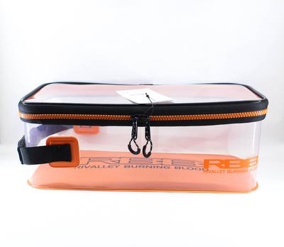 RBB 772201 Koffer Klar Unterteilung Größe L 35 x 17 x 12 cm Orange (1640)