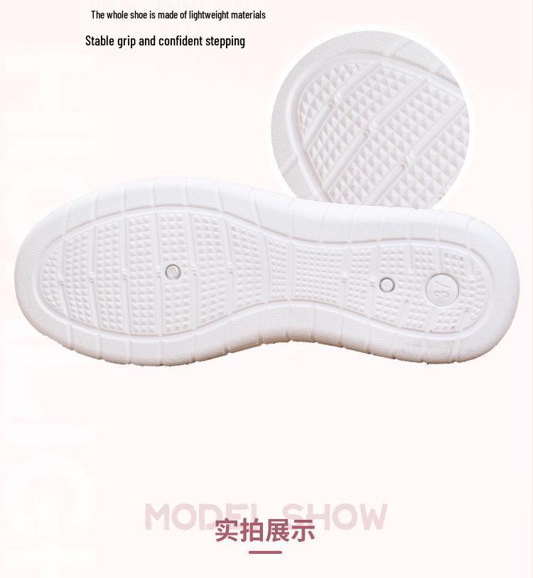 Women's Comfortable Soft-Sole Slip-On Beijing Cloth Shoes - Non-Slip, Breathable Flats for Spring/Summer