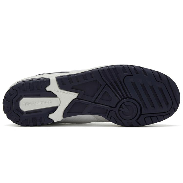 New Balance 550 'White Navy' (Unisex) White / Navy Vintage Basketball Shoes BB550WA1