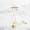 Metal T Bar Earring Display Stand for Shop Selling Stud Earrings Storage Holder Dangle Jewelry Ring Photography Organizer Hanger