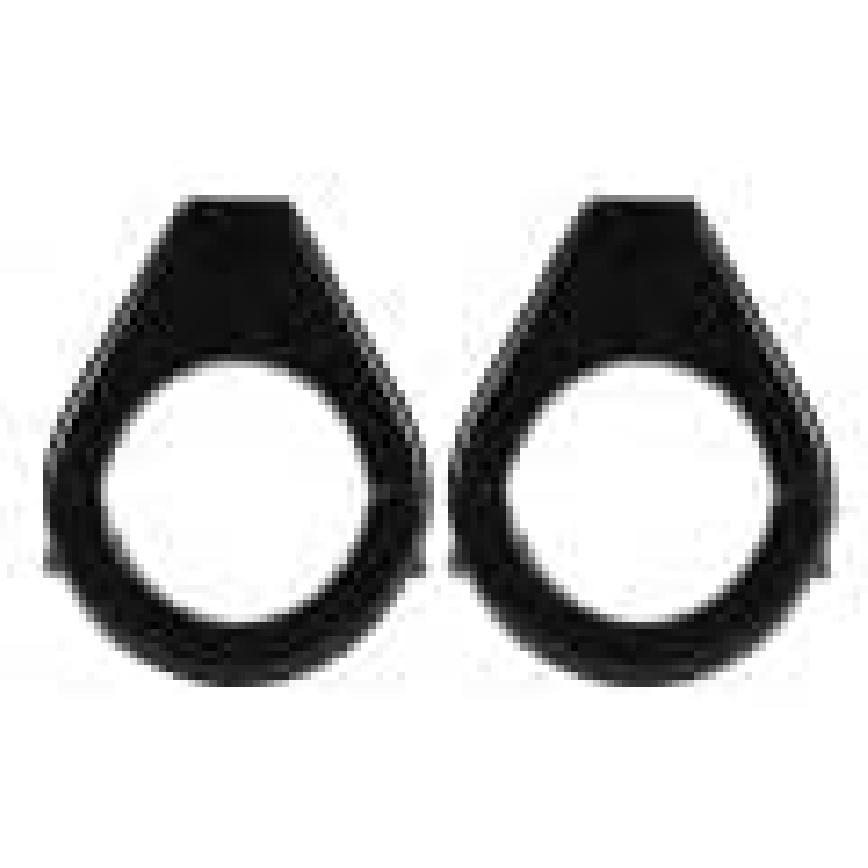 

Turn Indicator Relocation Fork Clamp Kit, Aluminium Alloy Motorcycle Modified Turn Light Mount Bracket 41mm Fork Clamps (Electrosilvering) Electrosilvering