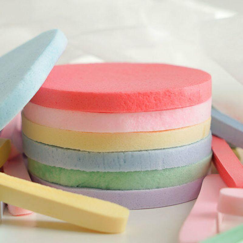 

Soft sponge cleansing Taro bubble tea 24ea