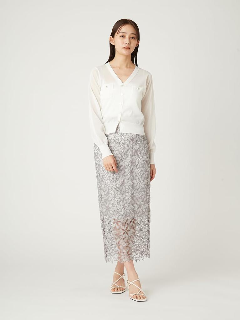 Dry Touch Compact Cardigan FWNT252142WHTF