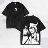 Bleach Anime Lover Washed Tshirt Year Round Clothing Personality Clothes Plus Size Unisex NewModel Couples Soft High Quality